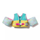 Speedo Splash Jammer Life Jacket Vest Good Vibes Blue yellow  Child  33-55 Lbs 