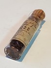 Antique Glass Medicine Vial Bottle Norristown Pa Kruser Metzgar   Seed Beads Br
