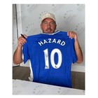 Eden Hazard Signed Chelsea 2000 Football Jersey