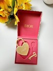 Dior Love Gold Heart Lock   Key Brand Novelty Limited Edition With New Box
