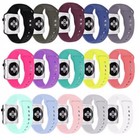 Replacement Sports Silicone Strap Band For Apple Watch Series 54 3 2 1 38mm 42mm