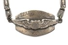Wwii Us Army Air Corps New Braunfels Texas Aggies Sterling Silver Wings Bracelet
