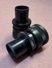Pair Nikon Cfw 10x Adjustable Microscope Eyepieces 23mm White Script