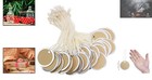 Round Shipping Label Hang Tags - 1 22inch Kraft Tags With String For All Uses