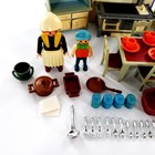 Vintage Playmobil 5322 Victorian Mansion Kitchen Dollhouse Playset Near Complete