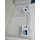 Simply Tidy 12x12 Craft Storage Case Clear Plastic Craft Bin Set Of 2