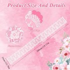1 Pcs White Lace Table Runner For Wedding 14x120 Inch White Laces Runners For
