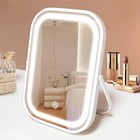 Travel Makeup Mirror With Lights  Portable Small Beauty Led Vanity Mirro