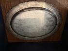 Godinger Gsa Silver Art Co  Ltd  Silver Plate 13   x17    Ovaltray  Grape Designs