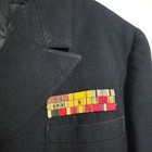 Named Wwii Usn Officer Overcoat James E Hagen Cwo Gunner Two-ocean Veteran