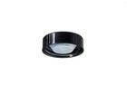 38-400 Black Phenolic Polyseal Screw Caps Fits Most 38mm Growler Jugs - 16 Pack