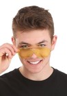 Gold Yellow Sunglasses Costume Glasses Aviat Hunter Fear Vegas Accessory Usa