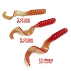 New 1 Oz  Tomato Red Liquid Color Fishing Soft Plastic Lure Making Plastisol