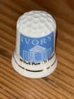 Ivory Soap  99  Pure It Floats White Ceramic Collectible Souvenir Thimble 