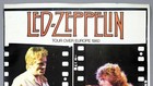 Led Zeppelin     Mega Rare Vintage Original Tour Over Europe 1980 Concert Poster