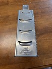 Vintage Bromwell Stainless Steel Metal Cheese Grater Shredder 4 Sided Usa