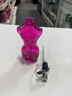 Woman Body Smoking Herb Pipes Pink Color Mini Shisha Glass Tube 1 Set 
