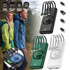 900000mah Portable Wireless Fast Charger Power Bank Backup External Battery