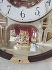 Seiko Melodies In Motion Clock W  Swarovski Crystals  qxm554brh  Collectors Ed 