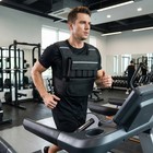 600d Oxford Weighted Vest 60 Lbs Adjustable Weight Vest Durable Fitness Gear Men
