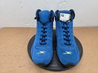 Impact Racing High Top Driving Blue Suede Boots Shoes Sfi 3 3 5 Mens Sz 10 5 M