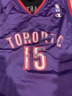 Vintage Champion Toronto Raptors Vince Carter  15 Jersey Sz Youth Large  14-16 