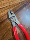  new   Snap On 46acf Classic Red 6  Combo Slip Joint Pliers Fast N Free Shipping