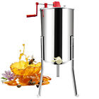 Efficient 2 4 Frames Manual Honey Extractor Beekeeping Equipment stainless Steel