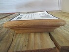 Hatteras Flat Bottom  4 X 4  Redwood - Post Cap