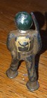 Vintage 1940s Barclay Manoil Podfoot Toy Soldier Marching Rifleman Metal Figure