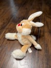 Vtg 18 Inch Russ Berrie 1978 Flip Brown Bunny Rabbit Plush Stuffed Animal Toy