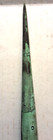 Rare Cole Bros  Shell Point On Twisted Rod Lightning Rod Weathervane Tip Finial