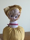 Vtg Antique Lot Of 2 Half Doll Pin Cushions Frozen Charlotte Kewpie   Read