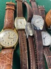 Lot Of 11 Vintage Watches Leather metal Bands  Vivani columbia 9 West