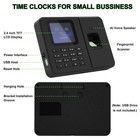 Frijaxn Time Clocks For Employees Small Business  Small  Black