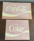 Coca Cola Enjoy Coke Unused 3m Store Window Stickers Advertising Adhesive Old 