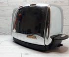 Vintage Working Sunbeam Radiant Control Toaster T-35 1950s Mcm Auto-drop Chrome