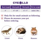 Cyeollo Small Animal Halloween Costume Outfit For Guinea Pig Hamster Ferret