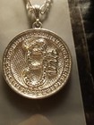  50 Cent G-unit Silvertone Necklace Chain Famous  Rap Hip Hop Dope Nwt Free Ship