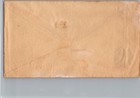 1890s Mexico Postal Stationery Cover Hidalgo Express Mail Service Las Vigas