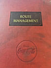 Untra Rare 1947 Coca-cola  Route Management Book Hardcover  Bottling Co  Manual