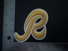 Retro Vintage Washington Redskins Original    r    Script Logo Patch New-old Stock