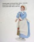 Read   1 12 Scale Dollhouse Miniature 6  The Housekeeper Porcelain Lady Doll