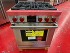 30    Wolf Dual Fuel Range Df30450sp  used 