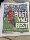 2026 Daily News Spain Fifa World Cup Champions First And Best 7 20 26