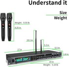 Fulode Fx8 Pro Professional Karaoke Processor Ktv Mixer With Wireless Microphone