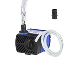 Mini Submersible Water Pump 80 Gph For Aquarium  Pet Fountain  Hydroponics  Pond