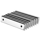 60mm Neodymium Rare Earth Countersunk Channel Magnets N35  8 Pack 