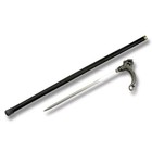 Walking Cane Handle Sword dagger Walking Stick W  Dragon Head   Sheath  36 