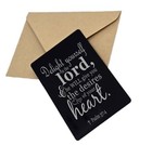 Engraved Metal Wallet Insert Card Religious Gift With Bible Quotes